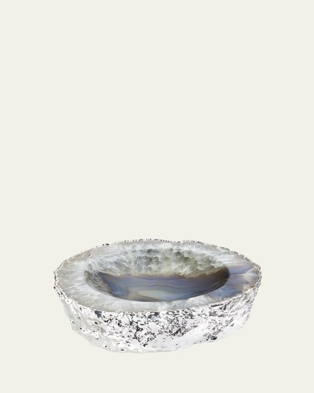 Cascita Bowl, Natural Silver
